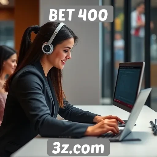 Atendimento ao cliente e suporte na BET 400