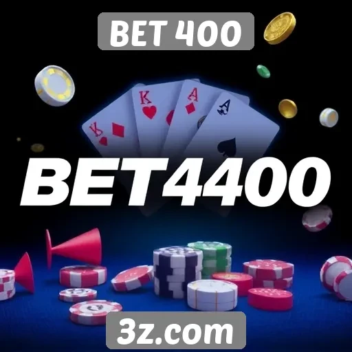 Variedade de jogos disponíveis no BET 400